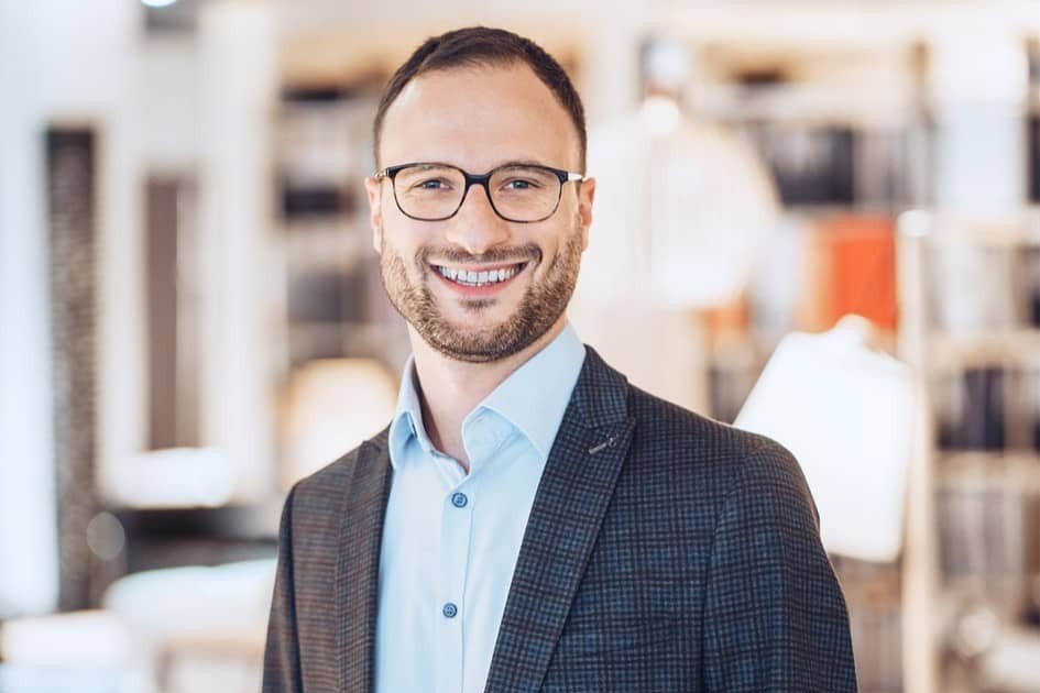 Portrait von Andreas Bleisch, CEO und Inhaber der Betz Wohn- und B&uuml;rodesign AG